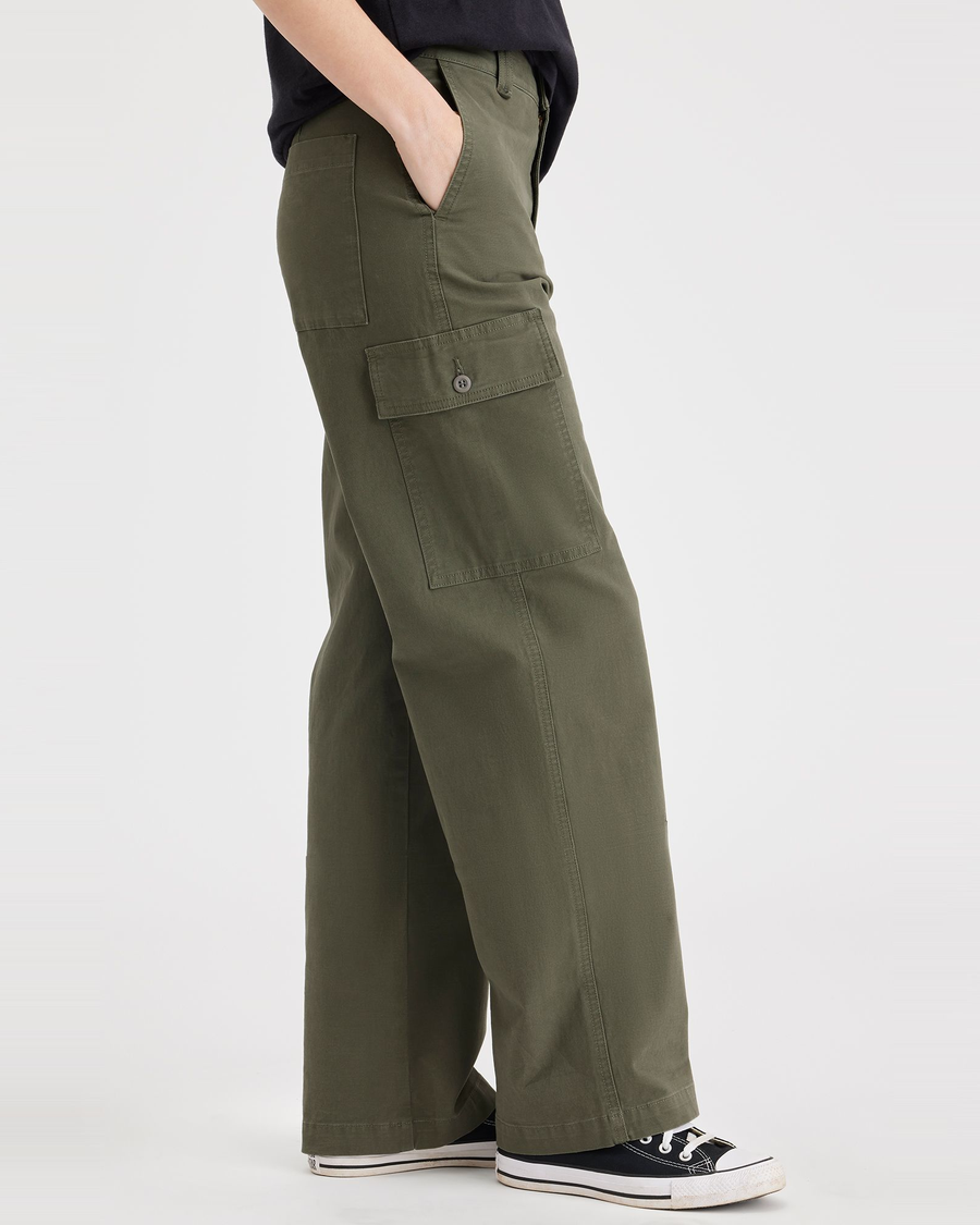 (image for) Excellent Quality Cargo Pant, High Wide Fit